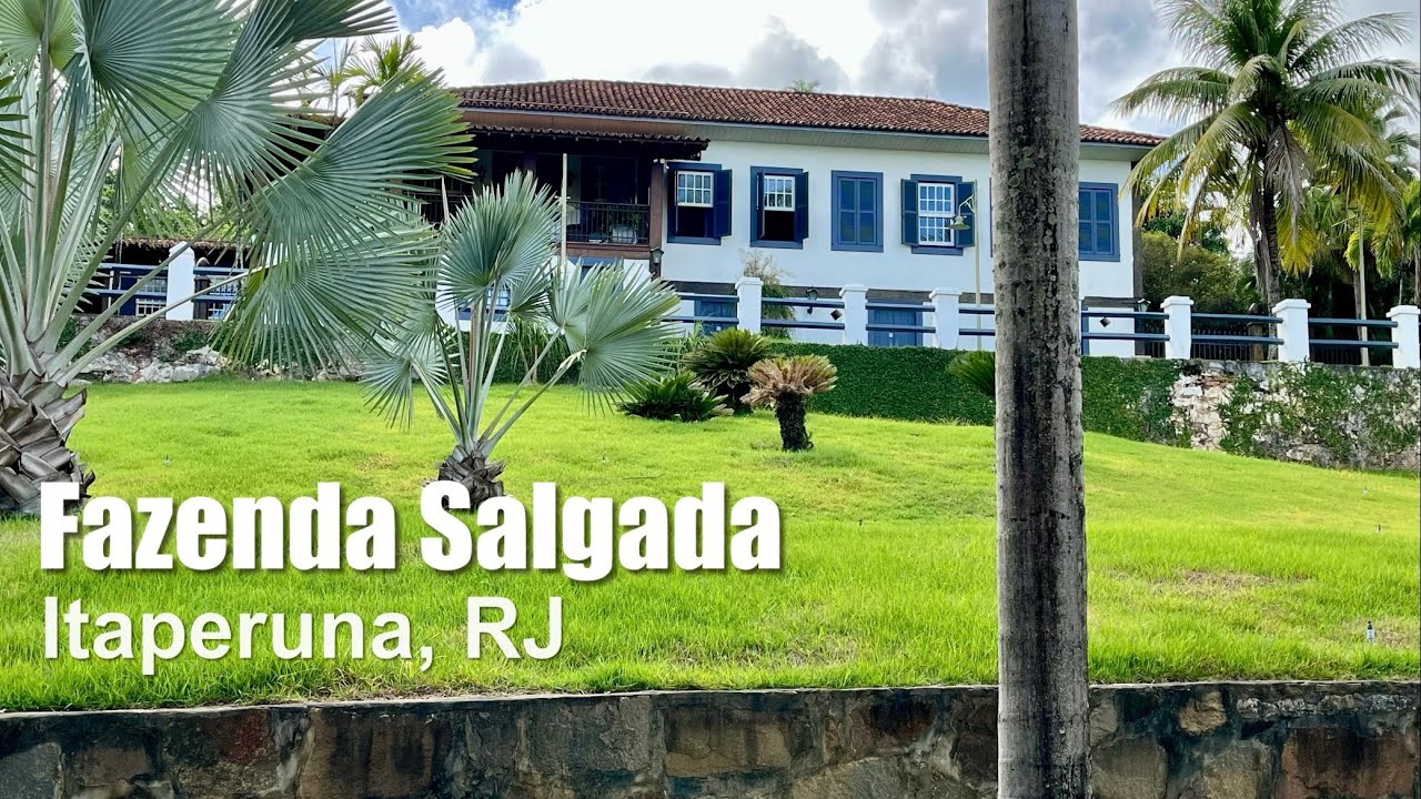 Uma fazenda antiga e histórica em Itaperuna, RJ.