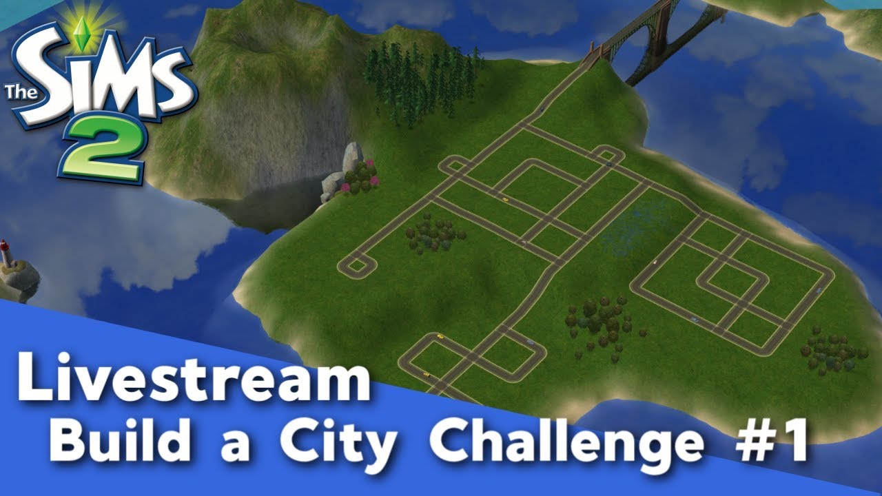 EMERALD BAY | The Sims 2: Build a City Challenge (BACC) #1 ~ Livestream ~