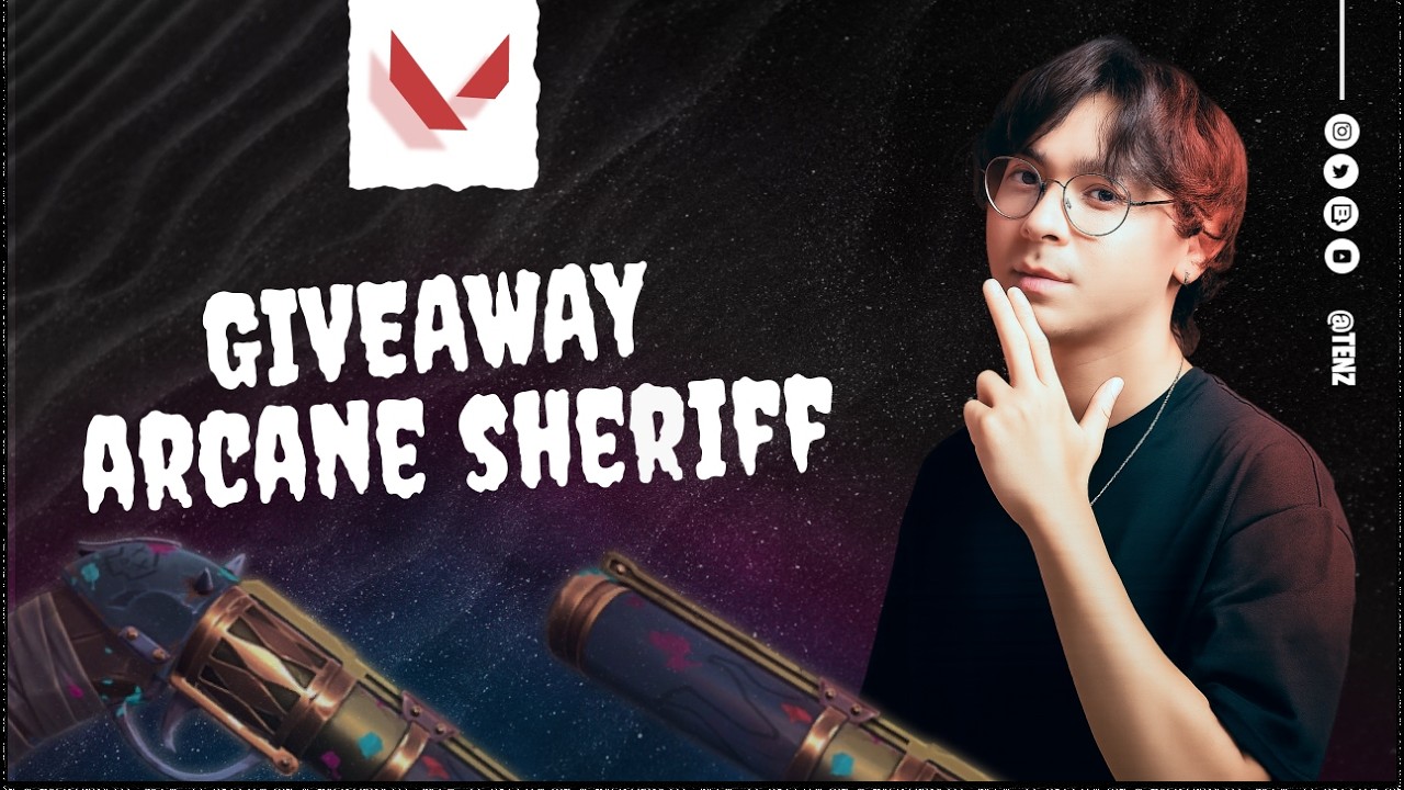 TenZ: Get your Arcane Sheriff right now! Streaming with subs in Valorant!