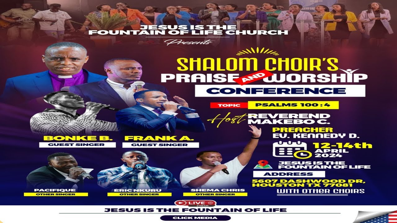 IGITERANE DAY 2// SECOND SERVICE| JESUS IS THE FOUNTAIN OF LIFE | APRIL 13 2024