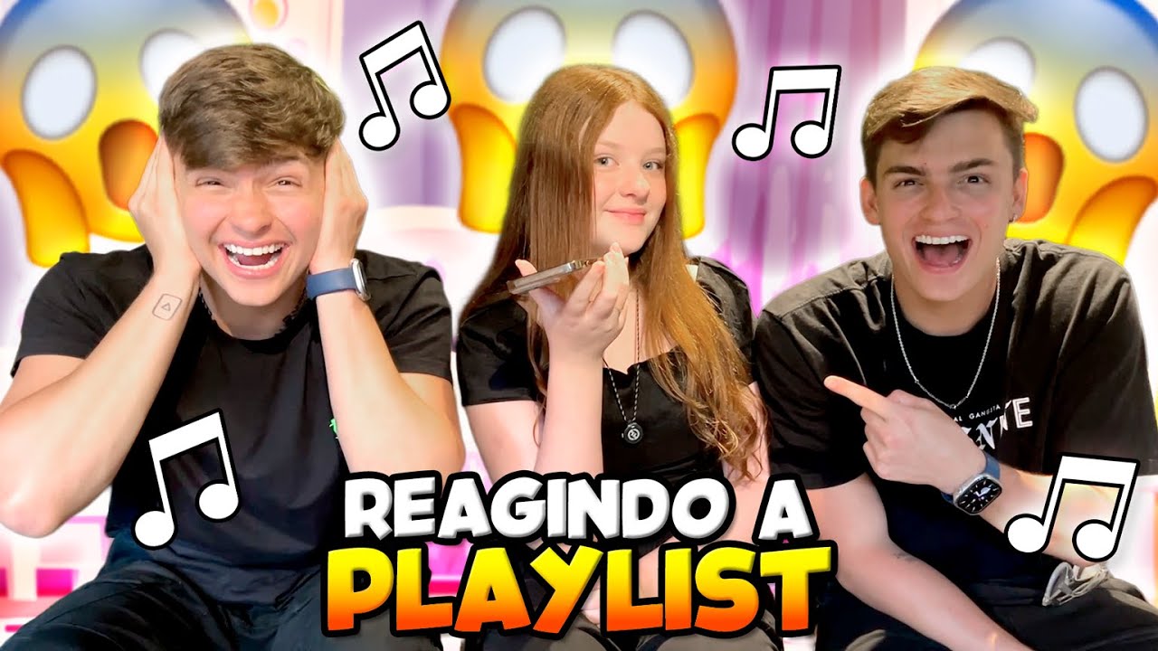 OS IRMÃOS SCRIBEL REAGIRAM A MINHA PLAYLIST DE MÚSICAS  • Luiza Zimerman •