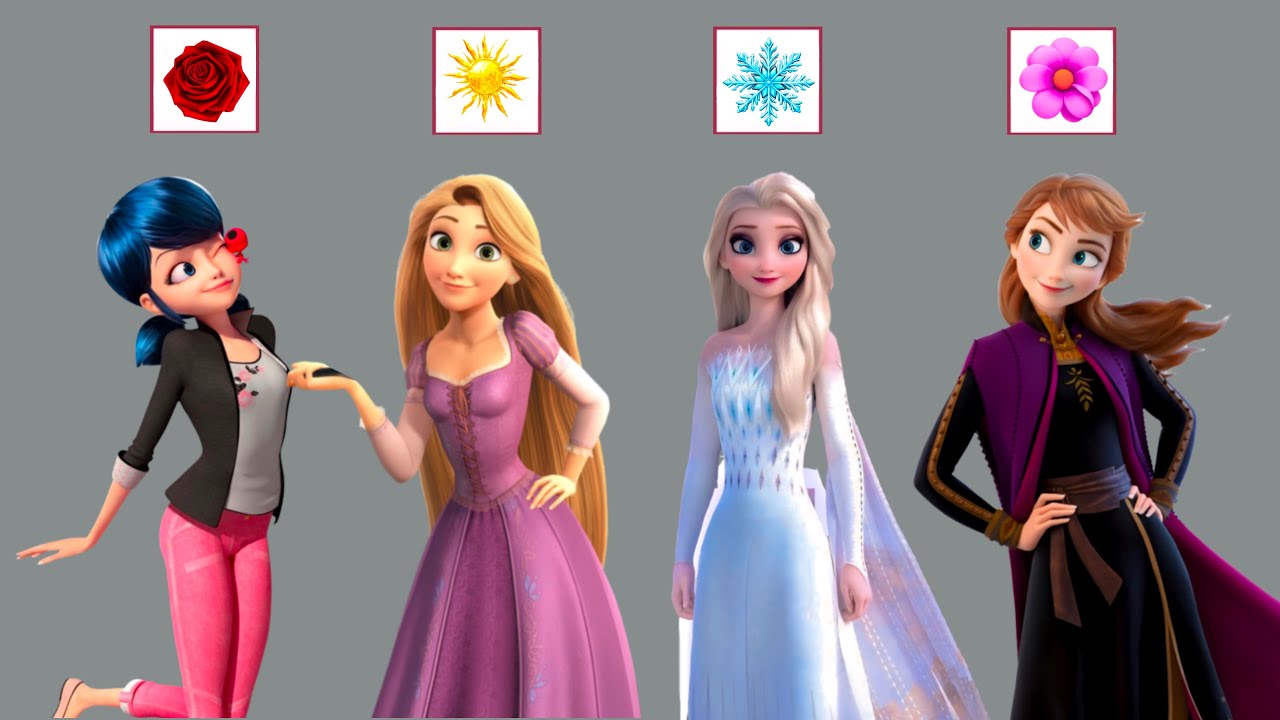 Disney Princess Frozen Elsa & Ladybug Shines with NEW FASHION!