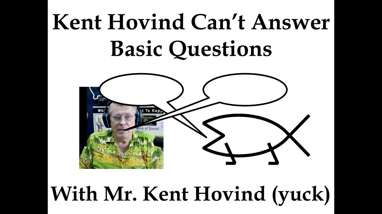 Kent Hovind Can't Answer Basic Questions with Mr. Kent Hovind (yuck)
