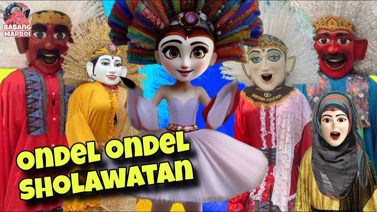 ONDEL ONDEL SHOLAWATAN QOMARUN MABRUK ALFA MABRUK | ONDEL ONDEL BETAWI BABANG MARBOI