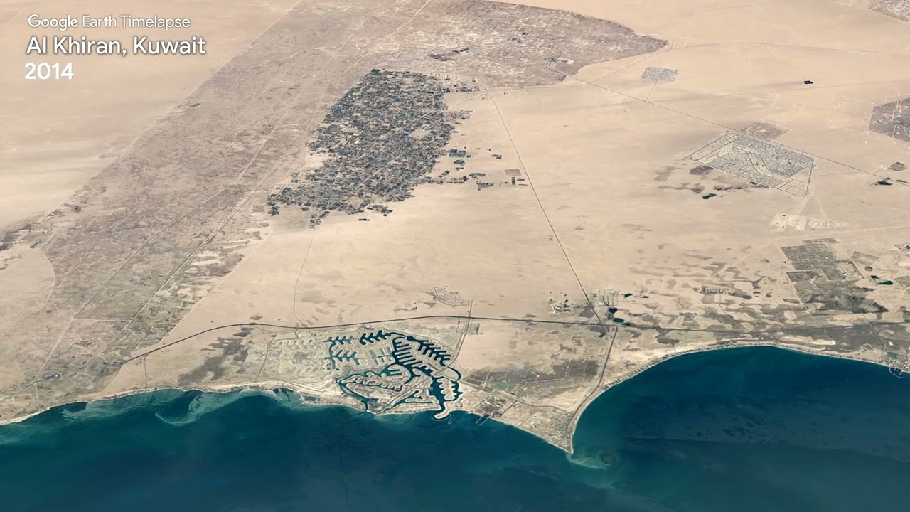 Al Khiran, Kuwait - Earth Timelapse