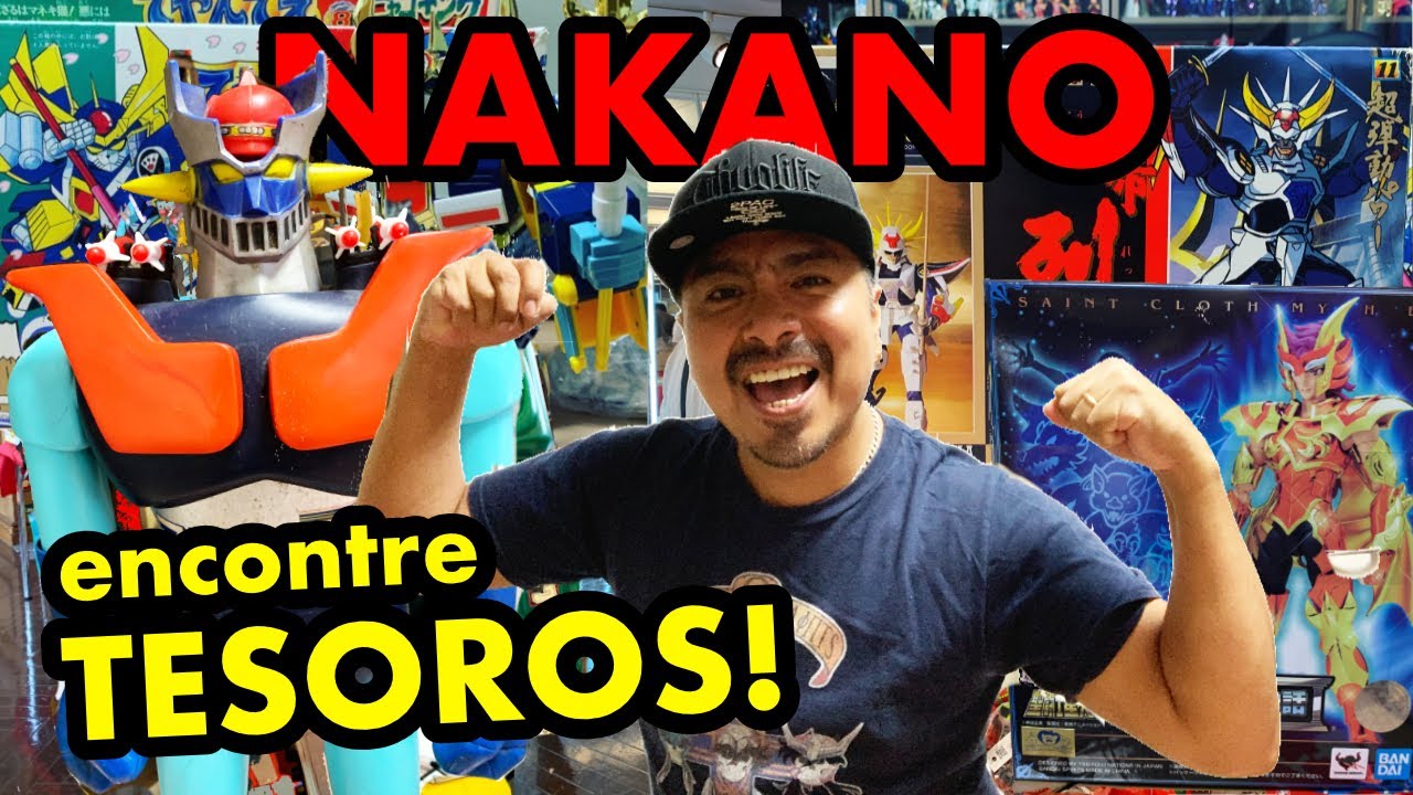 BUYING MAZINGER Z SOFUBI, SAINT SEIYA MYTH CLOTH EX, SAMURAI PIZZA CATS IN MANDARAKE NAKANO JAPAN