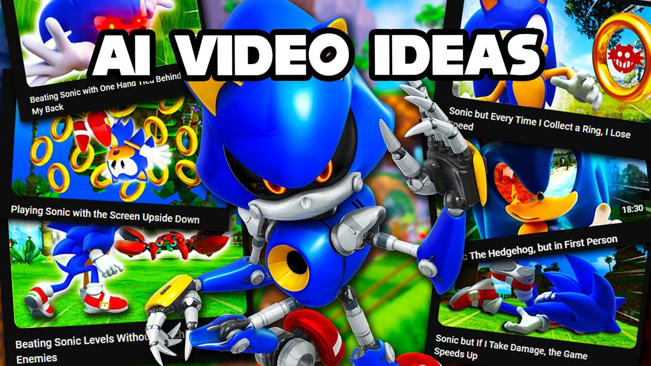 I Let AI Make Its Own Sonic Challenges