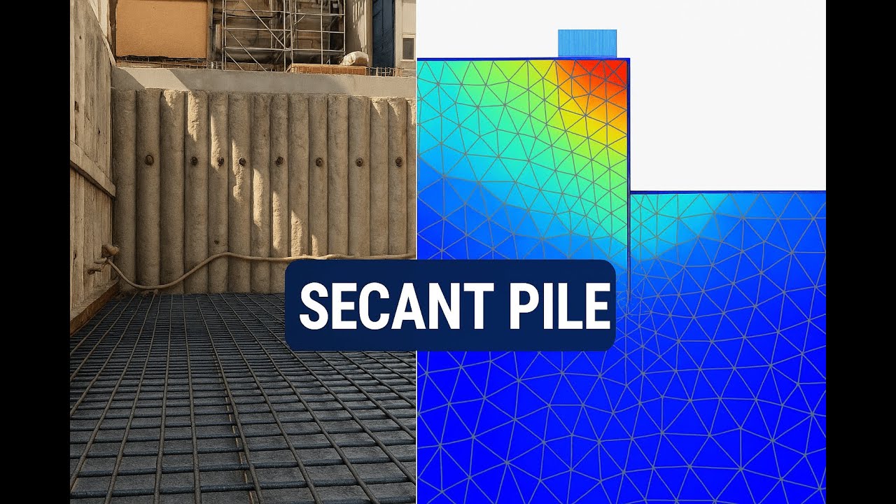 TUTORIAL PLAXIS 2D V24 - Perkuatan Galian Tanah Menggunakan Secant Pile