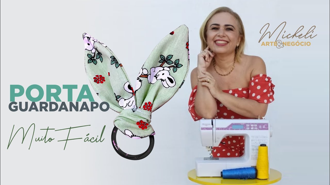 Porta Guardanapo Orelha de Coelho