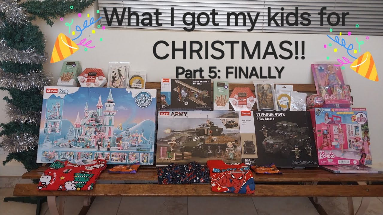 What I got my kids for Christmas: Part 5!!