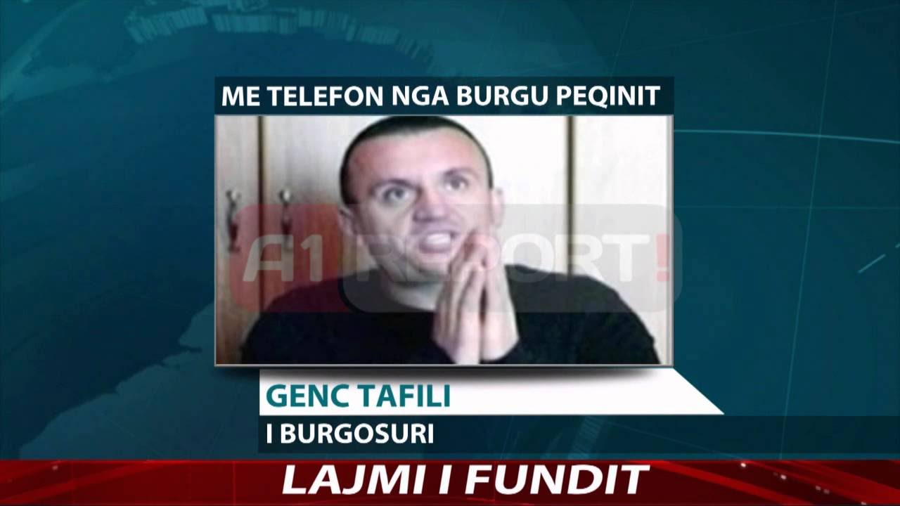 A1 Report - Tafili: Nuk ka tentativë arratisje akuzat, intriga të vetë Prokurorisë