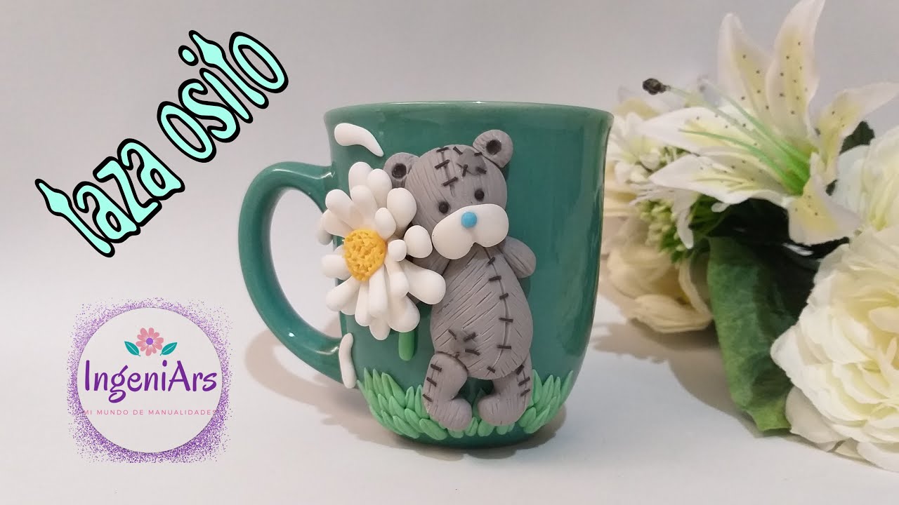 Taza osito en Porcelana Fria / Elaboración paso a paso.