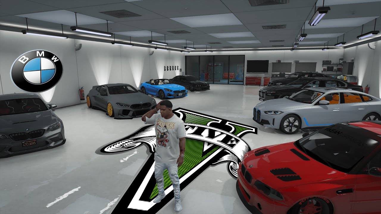 Millionaire's Life in GTA 5 SP | BMW Garage (Part 2)