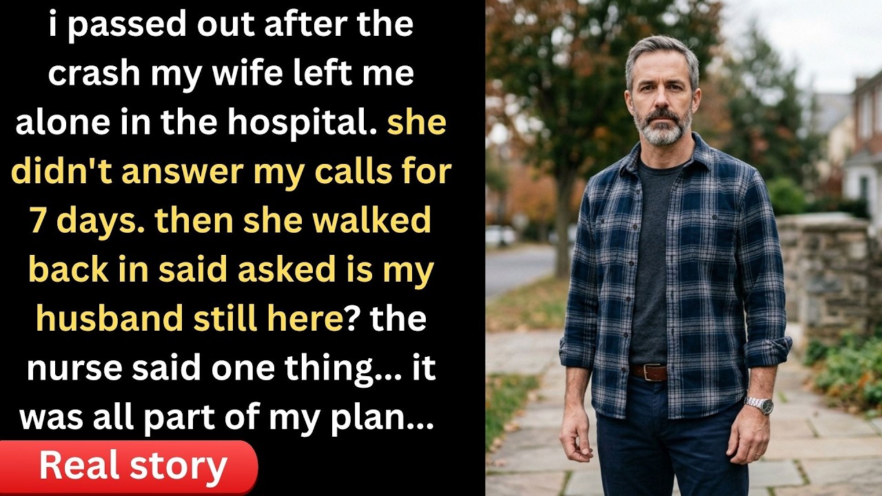My Wife Left Me Alone in the Hospital for a Week… When She Came Back, the Nurse Exposed Everything..