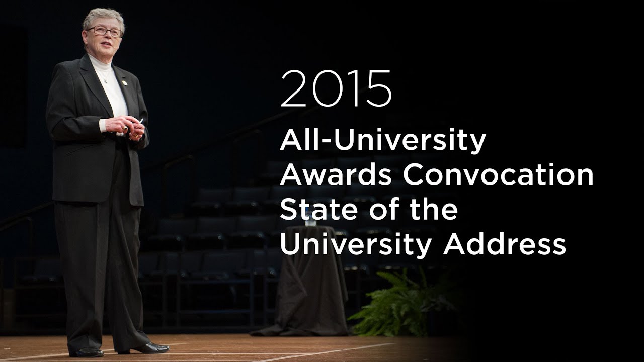2015 State of the University