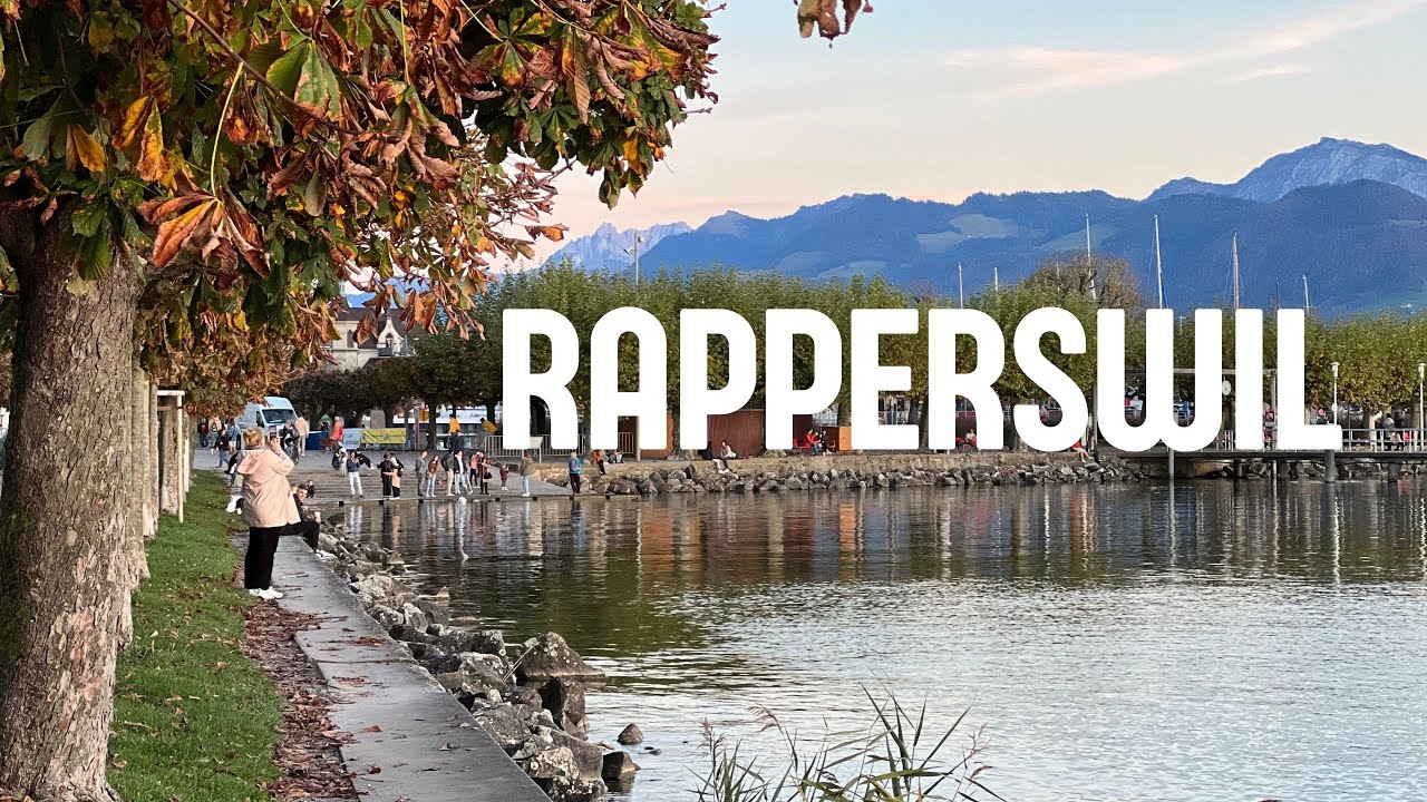 RAPPERSWIL-JONA  SWITZERLAND | BEAUTIFUL TOWN IN SWITZERLAND | KONTON ST. GALLEN