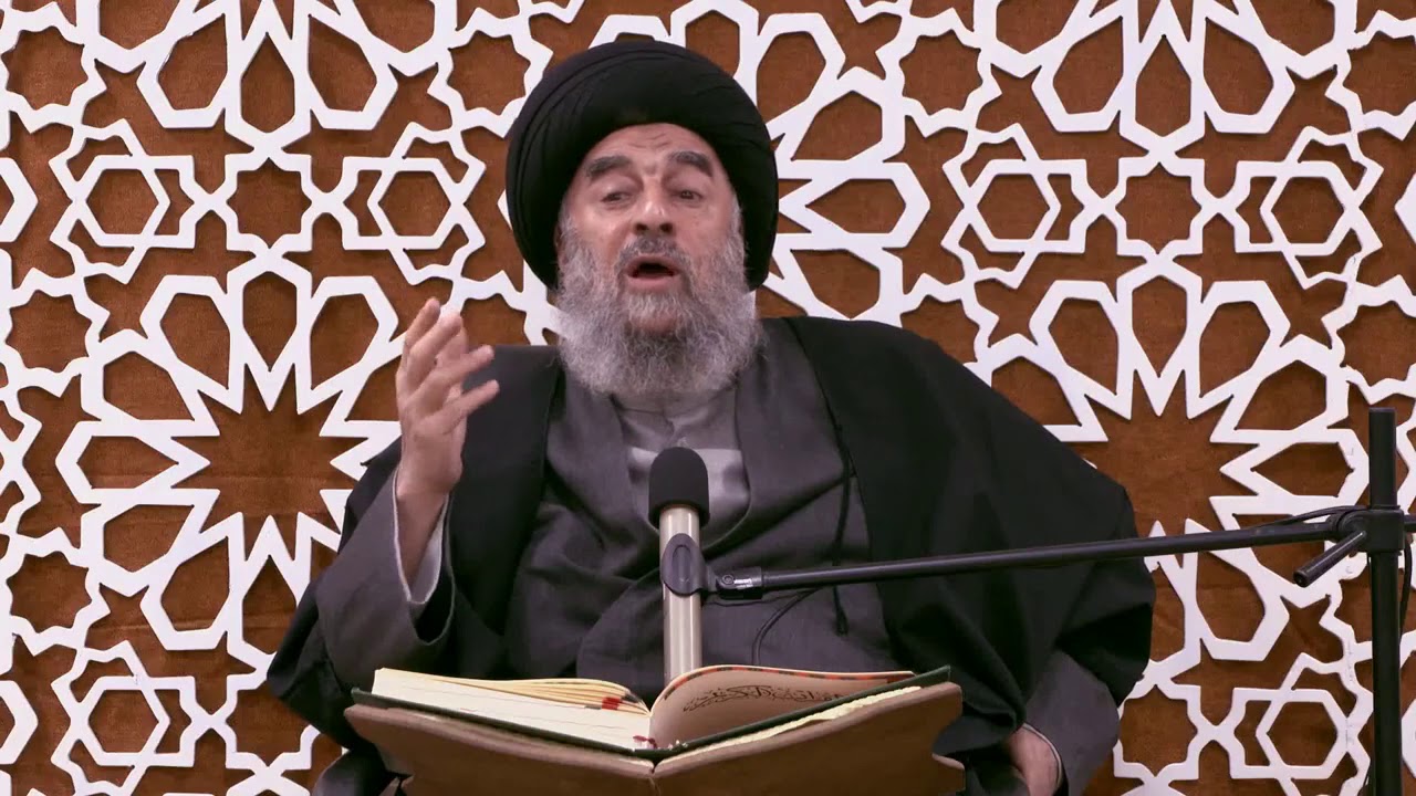 ( إِذَا زُلْزِلَتِ الْأَرْضُ زِلْزَالَهَا )  ١ -- للمرجع الديني السيد محمد تقي المدرسي