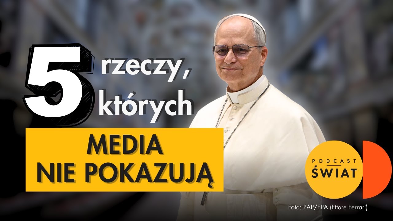 5 rzeczy, których NIE wiesz o papieżu Leonie XIV 🧠 | ŚWIAT I LUDZIE
