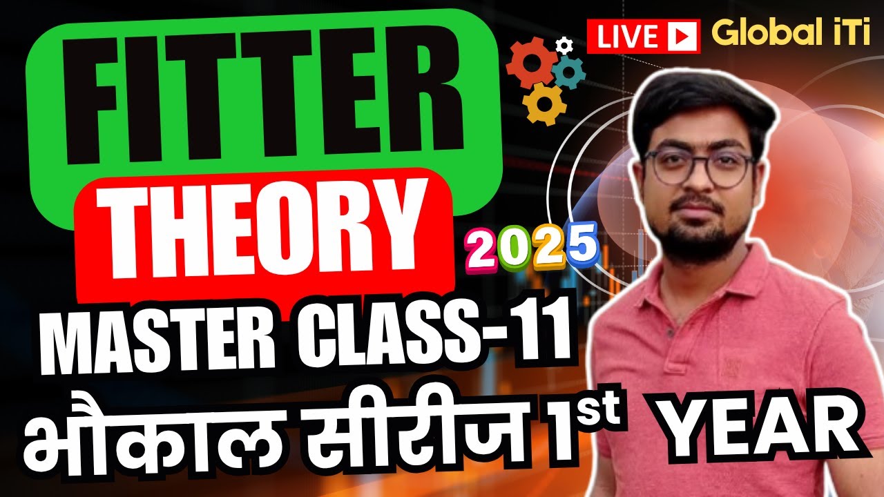 ITI Fitter Theory 1st Year Class-11 | Fitter Theory 1st Year Question Paper 2025 Bhaukal Series