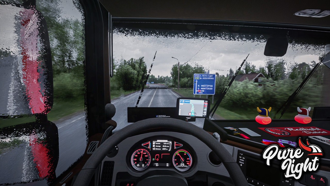 Heavy Rain to Beautiful Sunshine 🌦️ ETS2 DAF 106 460 Ultra Realistic Gameplay