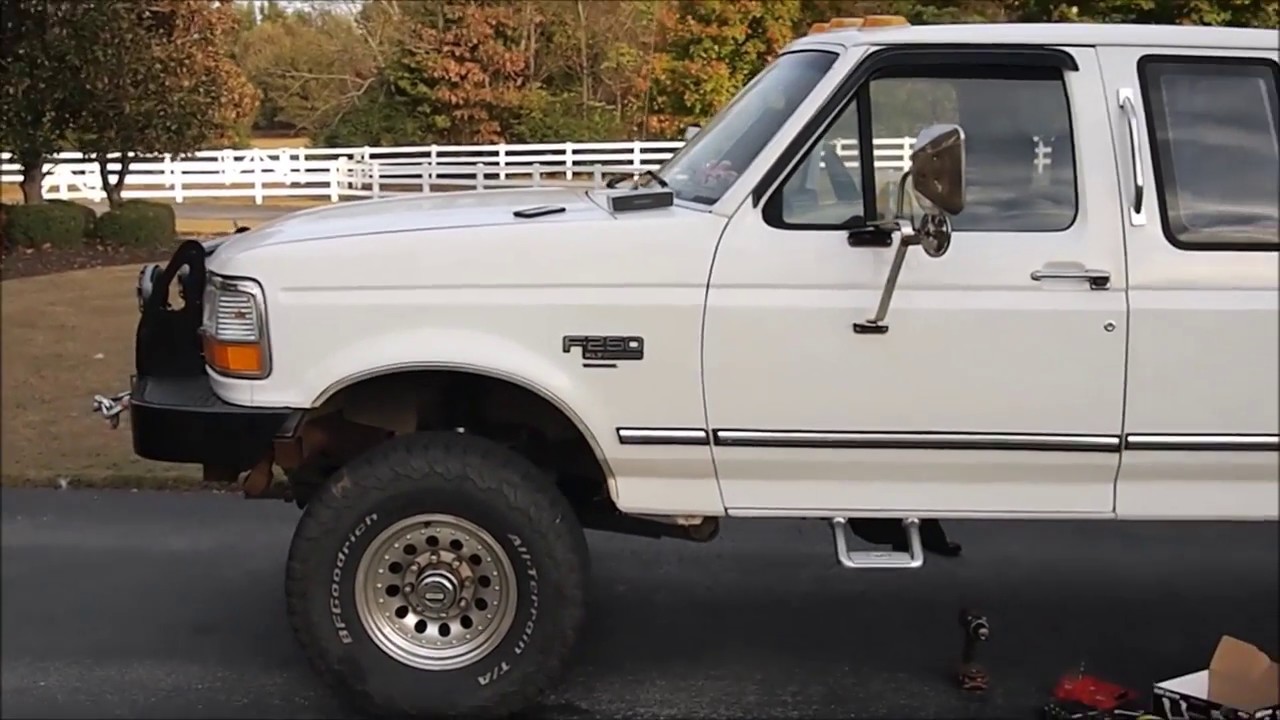 OBS F-Series Side Step Install