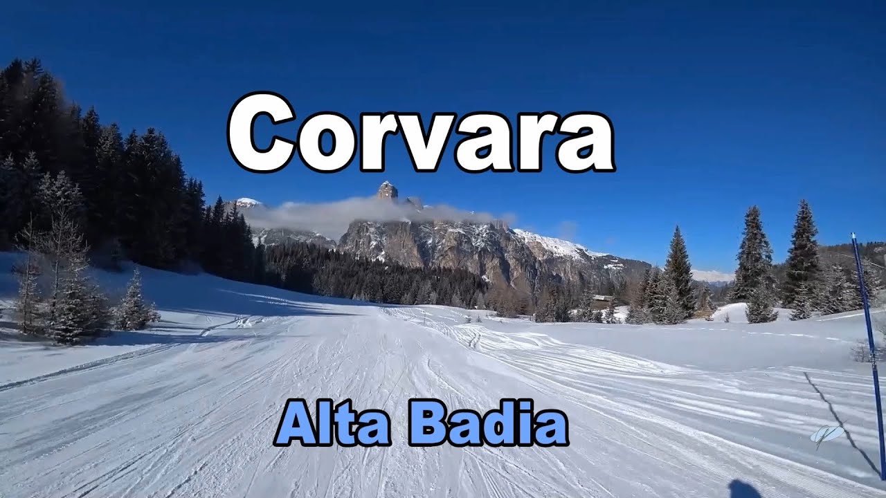 Italy Skiing Corvara Alta Badia