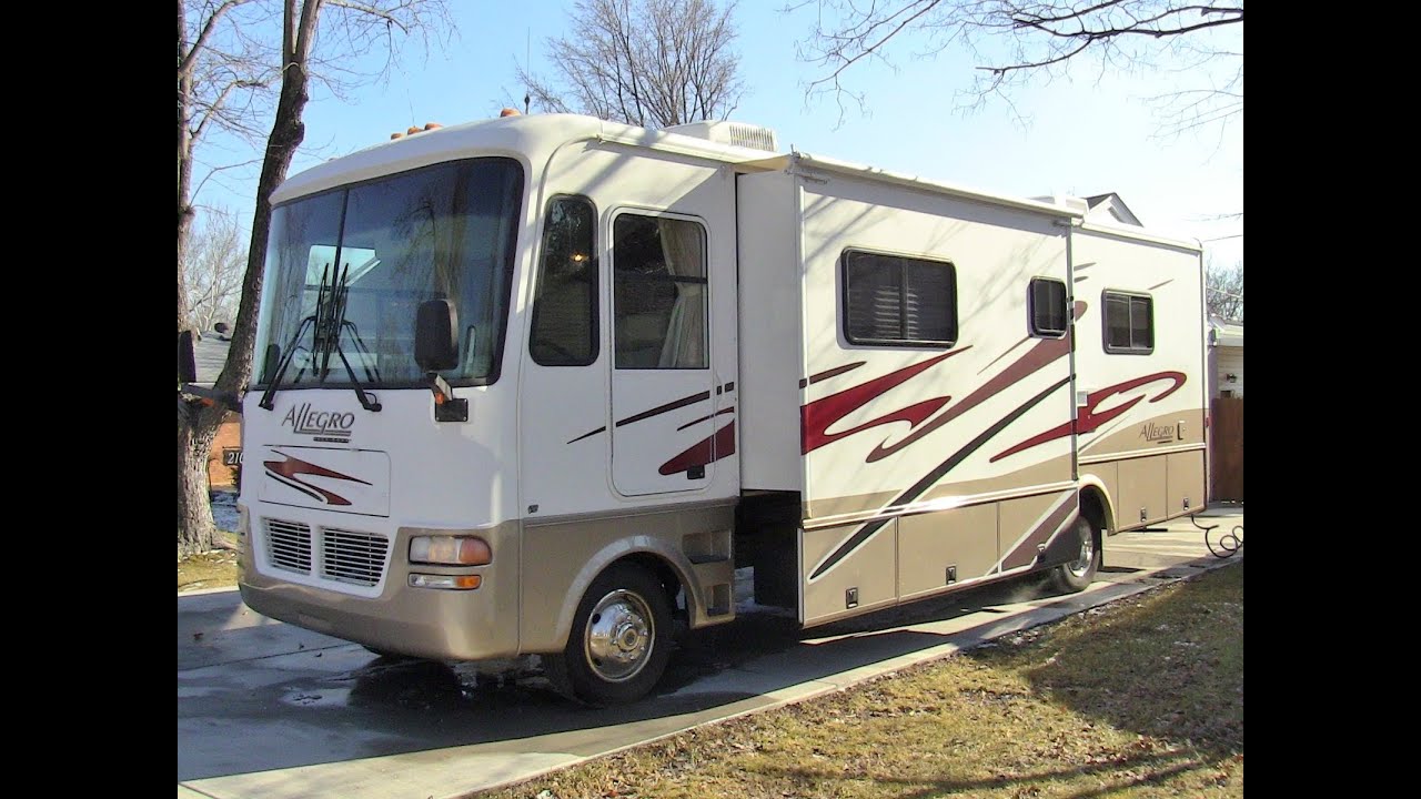 2005 Tiffin Allegro 30DA class A gas motorhome walk-around video