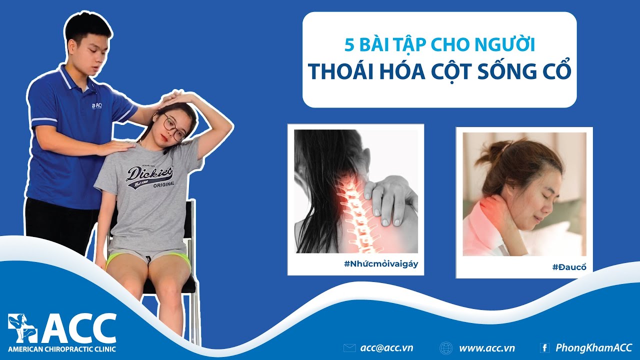 5 BÀI TẬP THOÁI HÓA CỘT SỐNG CỔ ĐƠN GIẢN TẠI NHÀ | ACC