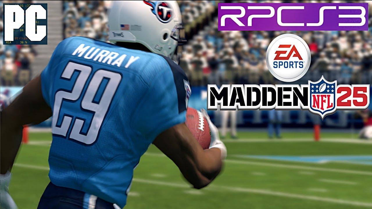 PS3 Madden NFL 25 on PC HD RPCS3 emulator gameplay