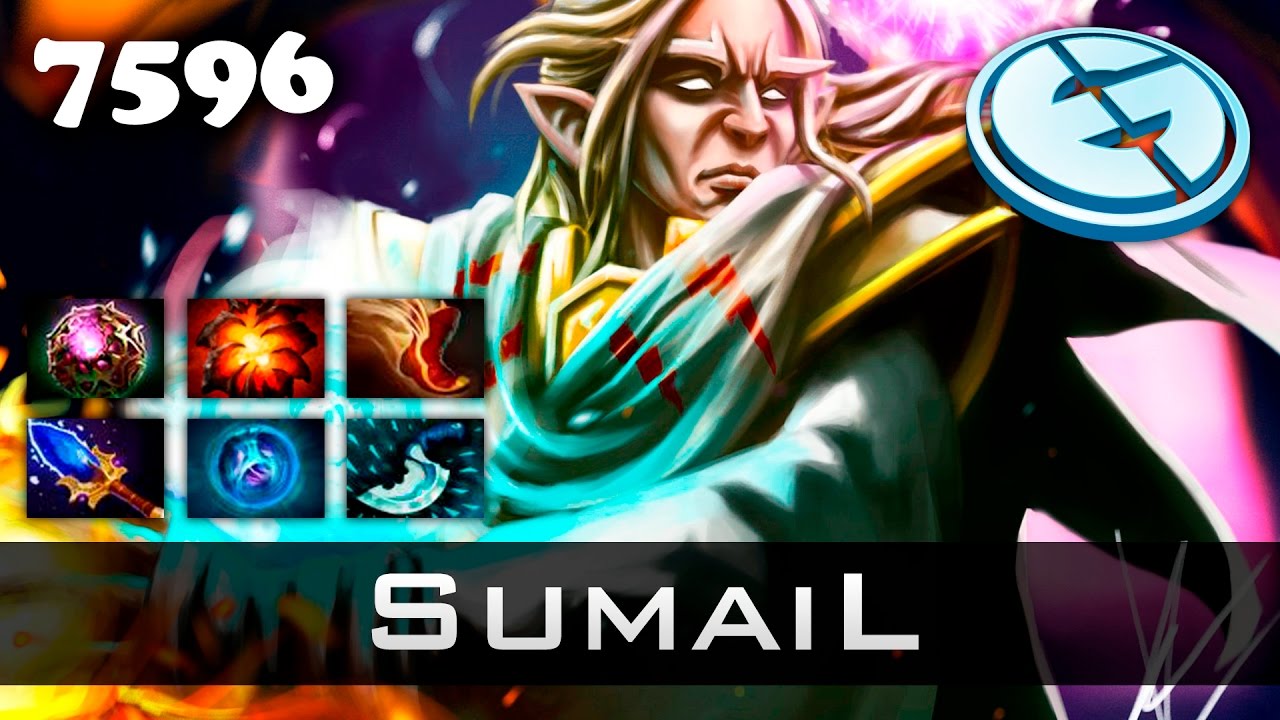 SumaiL Invoker - 7596 MMR EG Dota 2