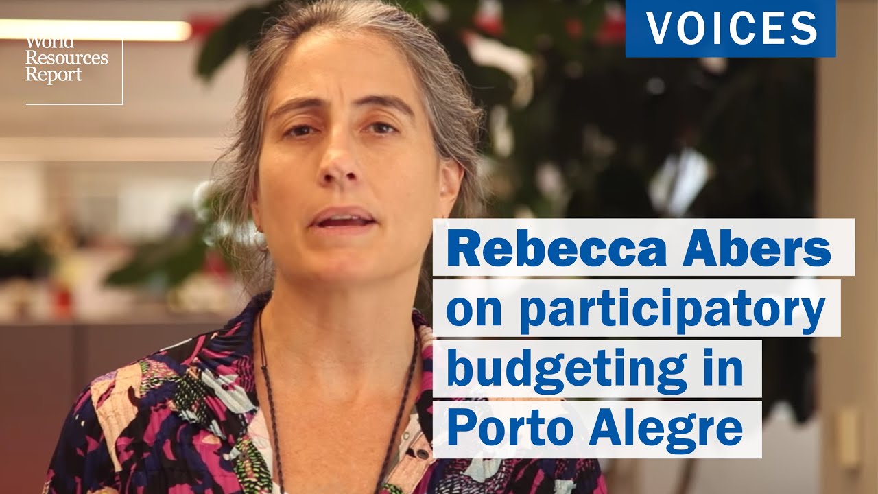 Rebecca Abers on Participatory Budgeting in Porto Alegre, Brazil
