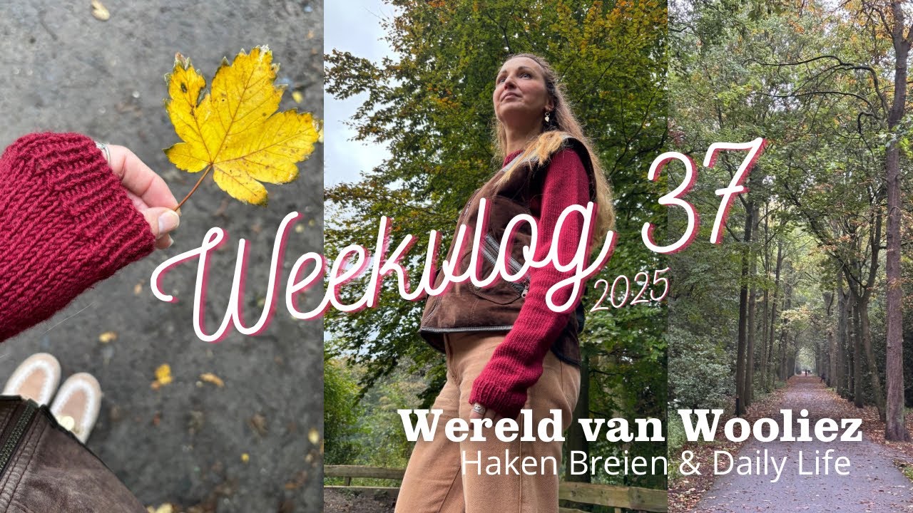 WEEKVLOG 37 | Tulip Trui, schilderen en breien in het seizoen 🍁