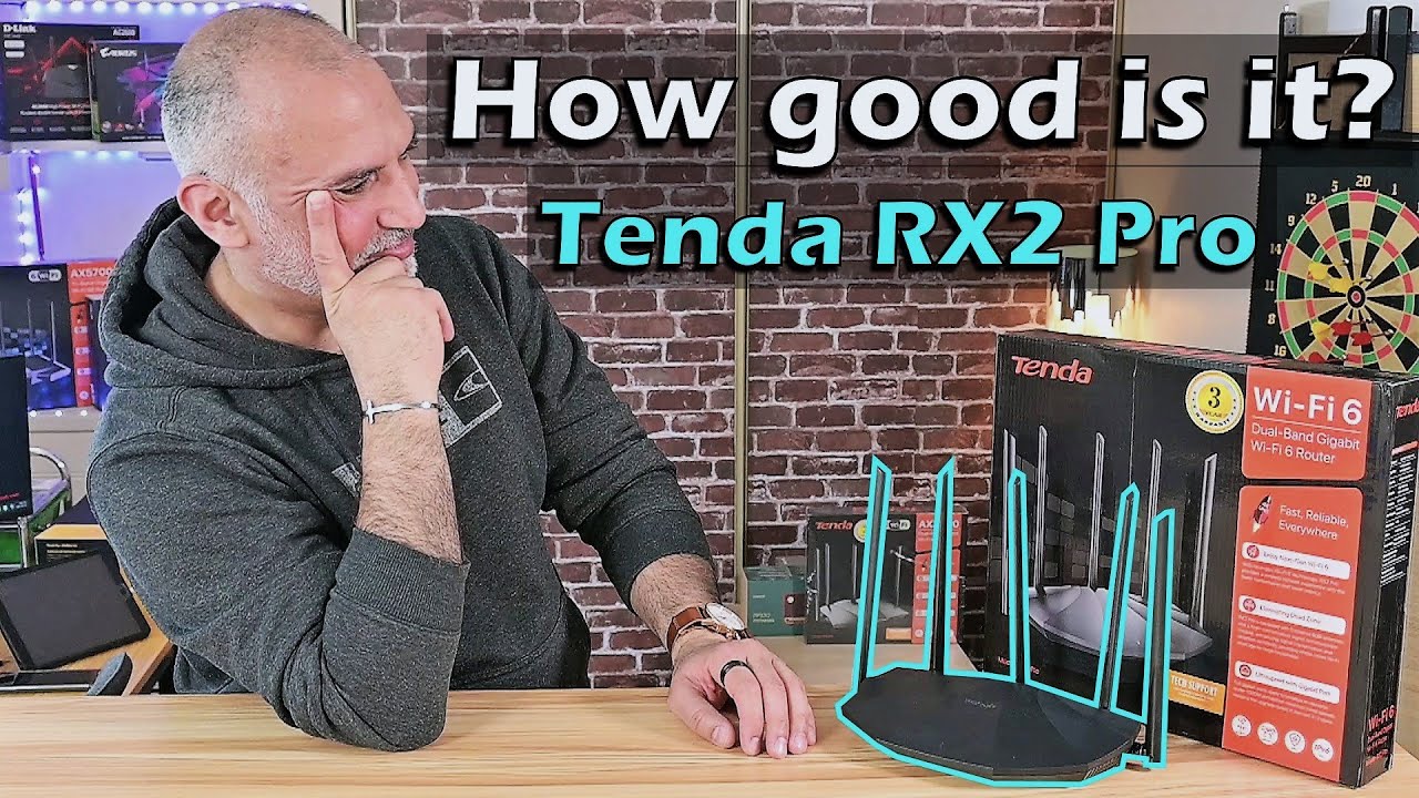 WIFI 6 on a budget  - Tenda RX2 Pro review, speed and range test - Affordable WIFI 6 router