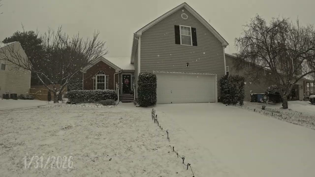 Time-Lapse: Winter Storm Gianna
