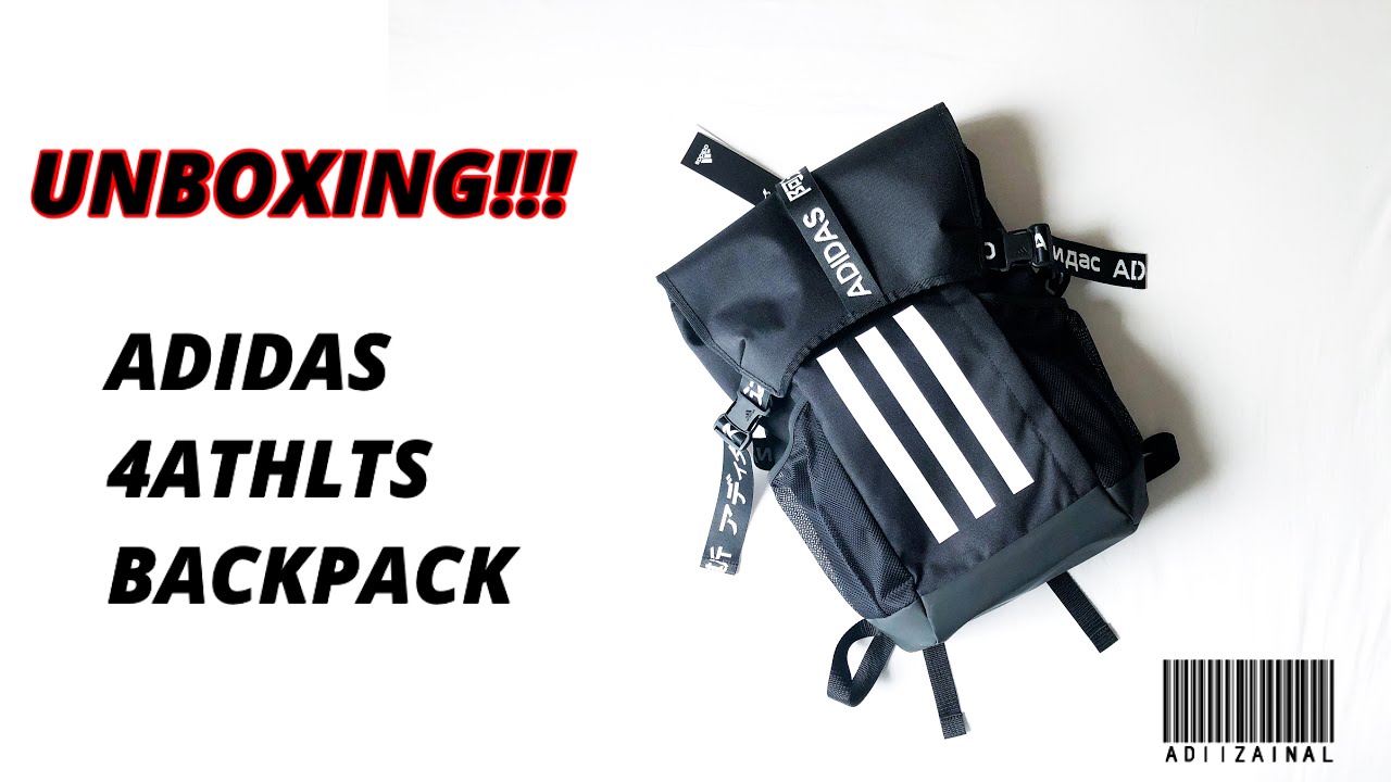 Unboxing ADIDAS 4Athlts Backpack