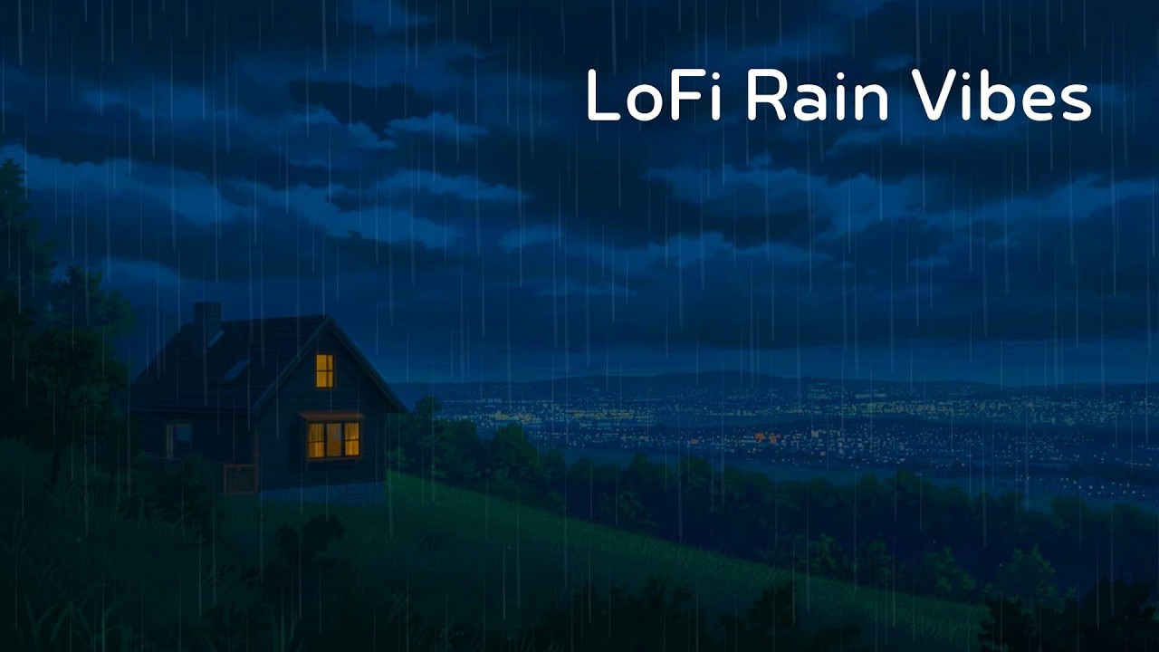 Rainy City Nights 🌃 Lofi Chill Beats for Relax and Study