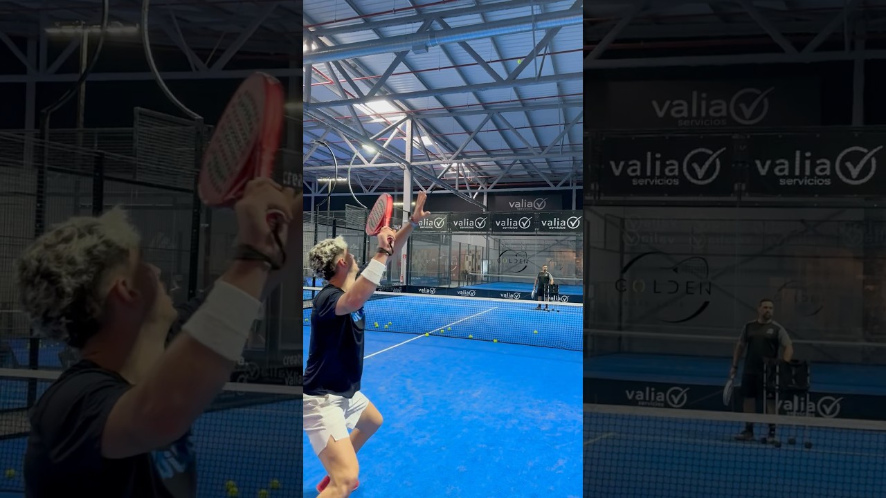 The PERFECT VIBORA ? 🎾 #padel #sports #vibora #tennis @thomasleygue
