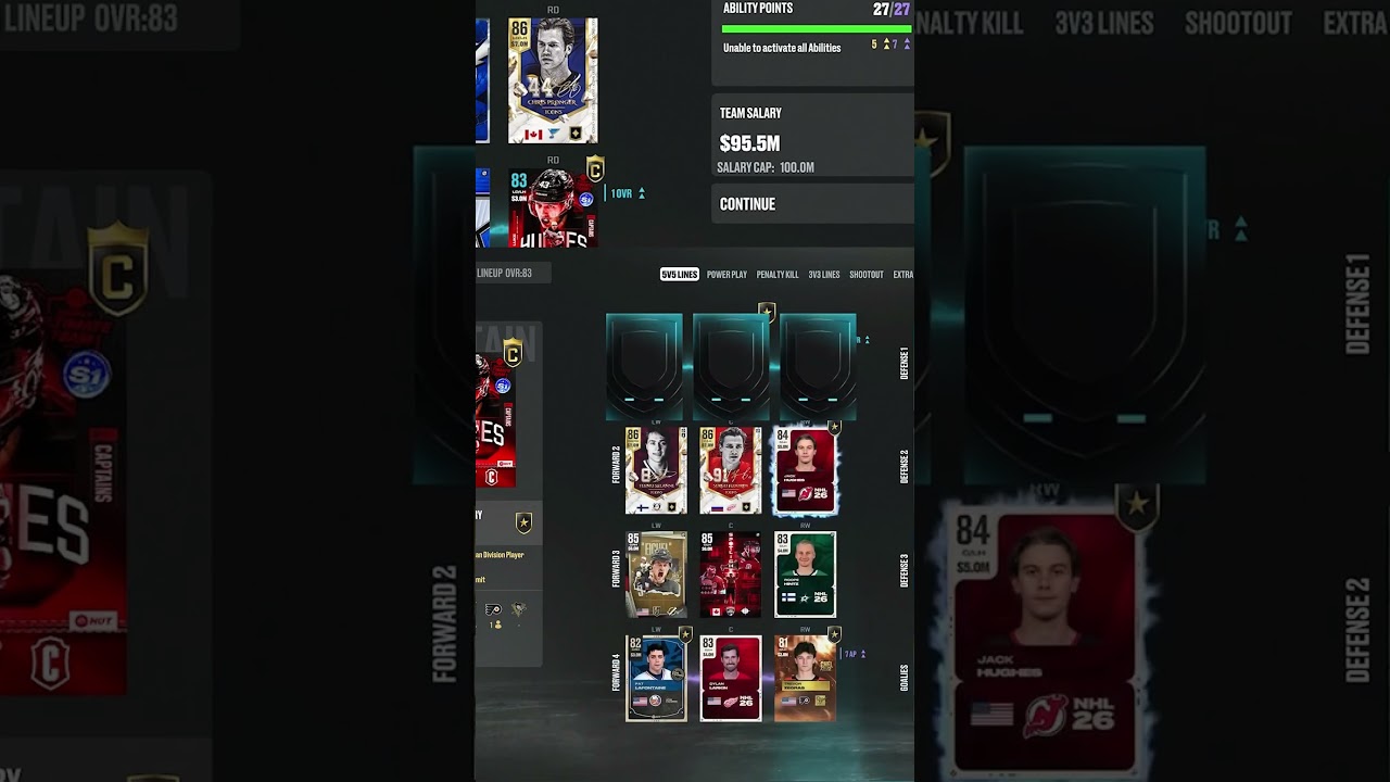 SECRET WAY TO GET MORE CHEMISTRY IN NHL 26 HUT #nhl26