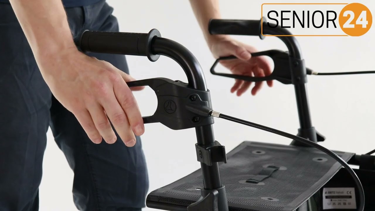 Dietz Taima XC Rollator med luftfyldte hjul