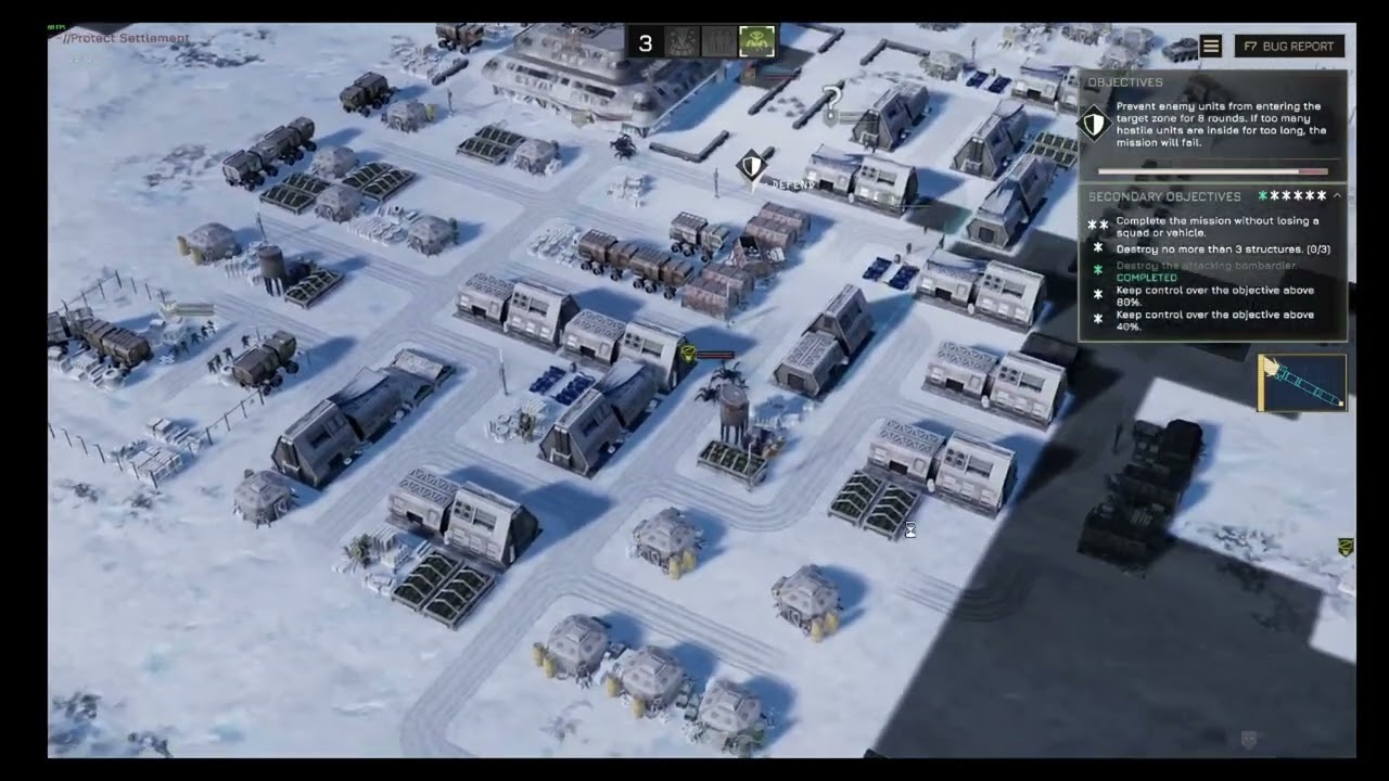 menace protect settlement mission against xenos