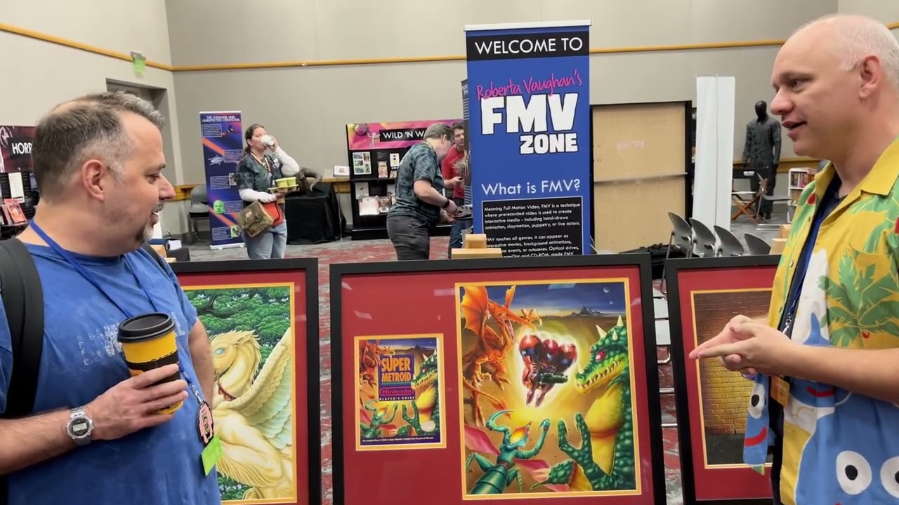 Музей видеоигр (Nintendo Power, Doom 3DO) на Portland Retro Gaming Expo 2025 PRGE
