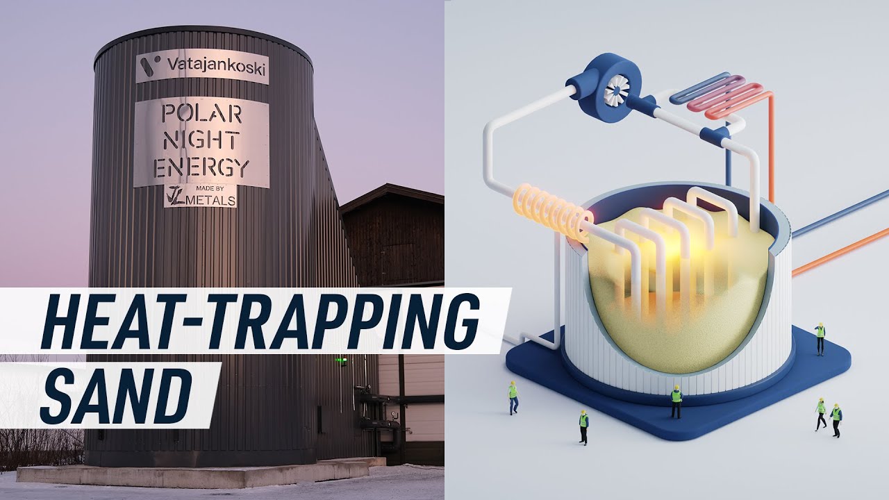 A Sand Battery in Finland is Transforming Sustainable Heating