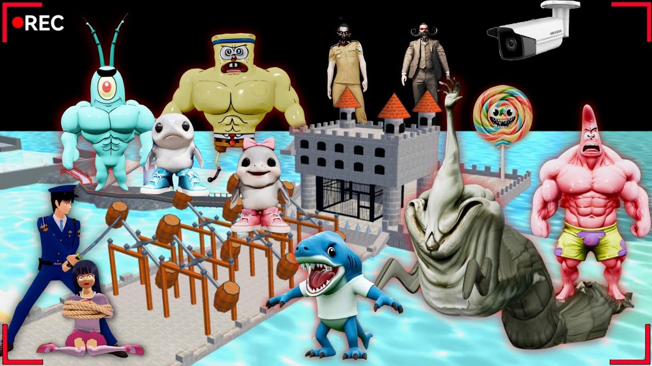 Yuta Mio Panik ‼️PASUKAN ANOMALI SEA HAND MONSTER Serang Benteng Di Kota 😱 | Sakura School Simulator