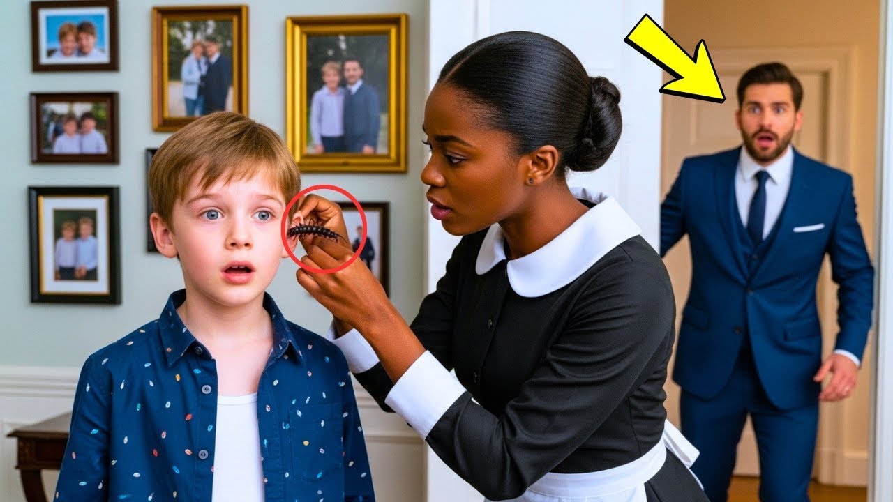 THE BILLIONAIRE’S SON WAS BORN DEAF — UNTIL THE MAID PULLED OUT SOMETHING THAT SHOCKED HIM