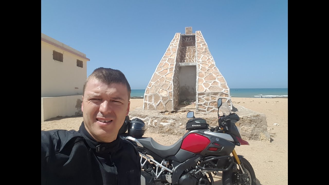 Viagem de Mota ao Saara Ocidental: Faro-Cabo Bojador 2017