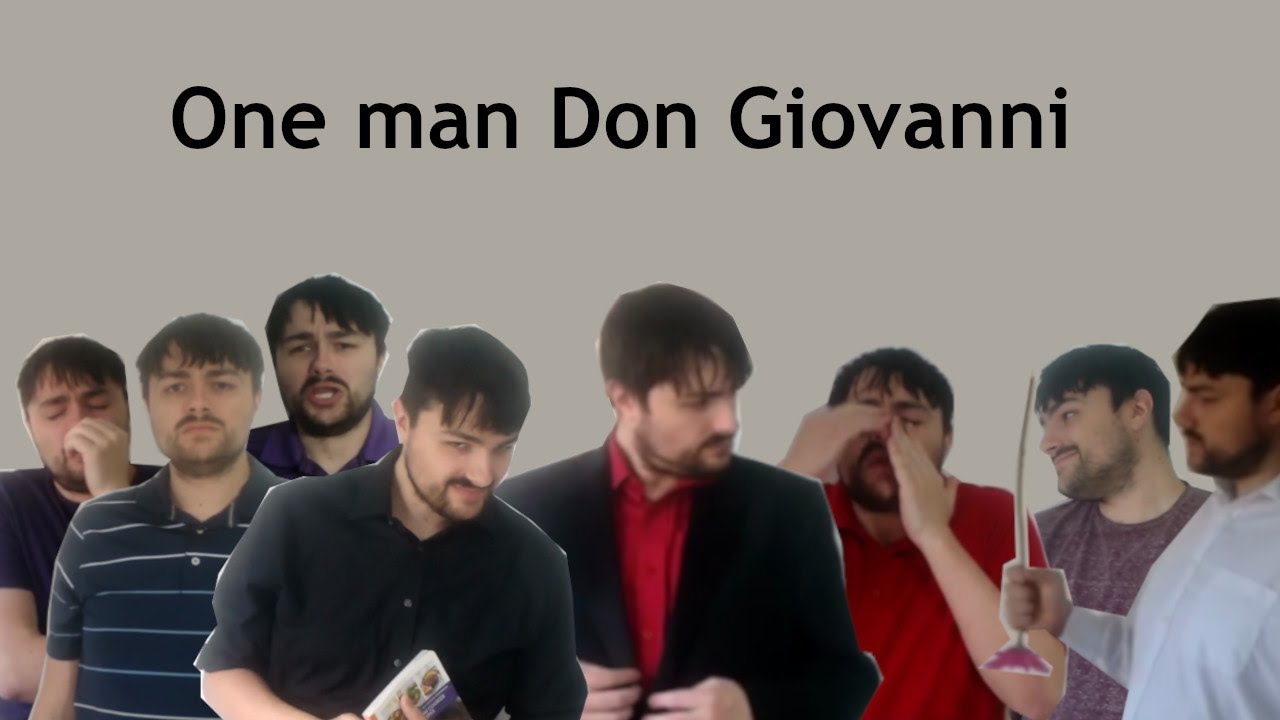 One man Don Giovanni - Mozart