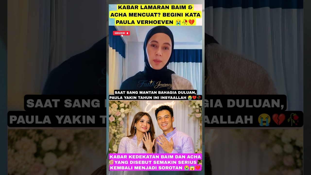 BERITA ARTIS VIRAL HARI INI‼️#paulaverhouven #baimwong #achaseptriasa #viral #update #shorts #artis