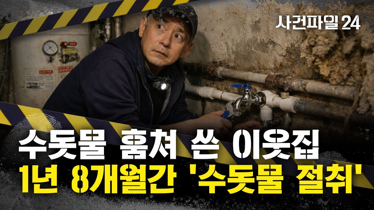 [사건파일24] 누수 탐지하다 '의문의 수도관' 발견···무슨 일?