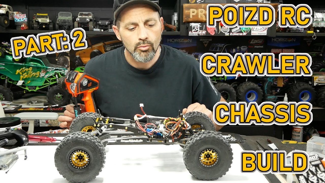 1/10 SCALE POIZD RC CRAWLER CHASSIS BUILD: PART 2