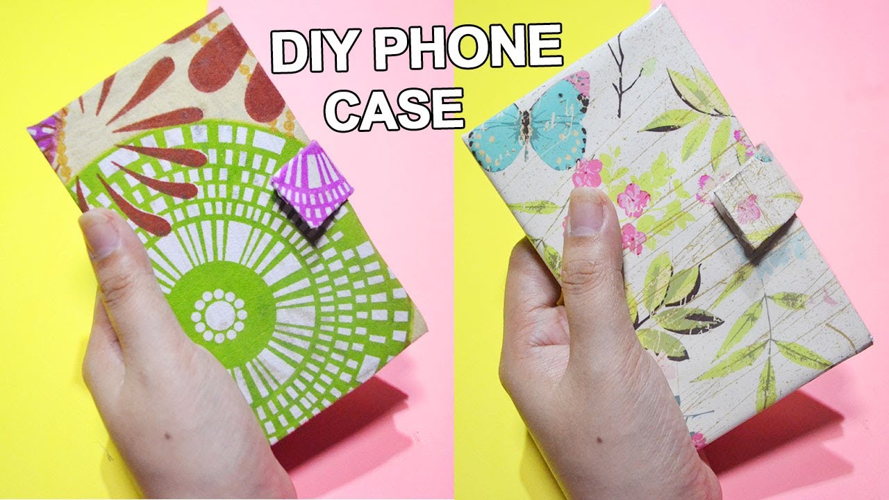 DIY PHONE CASE|How To Make Phone Case Made Out of Cardboard